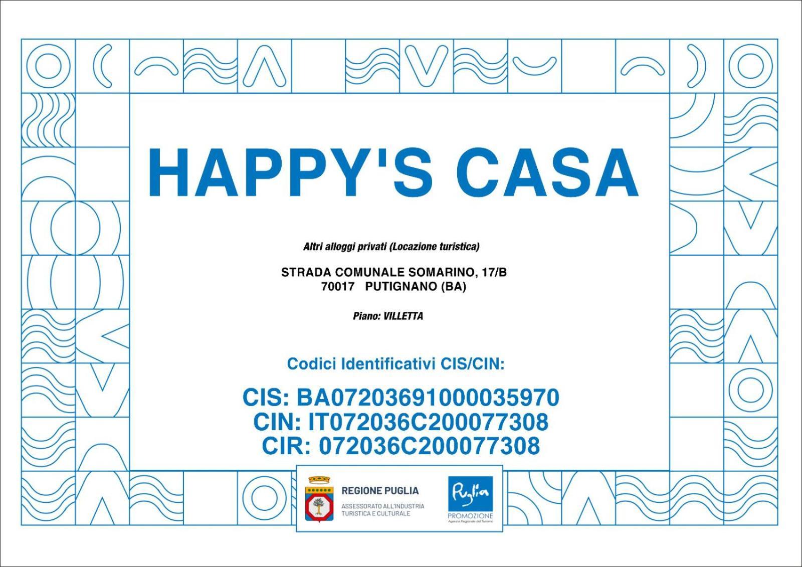 Hotel Happy'S Casa Putignano Exteriér fotografie